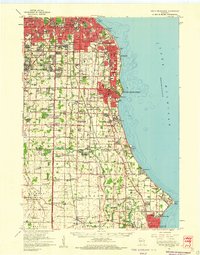 1958 Map of South Milwaukee, WI — HighRes Pastmaps
